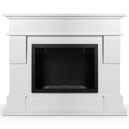Camino in MdF Venezia 4kW. Colore Bianco