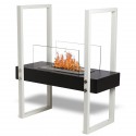 Caminetto con cornice di Aversa Colore Nero