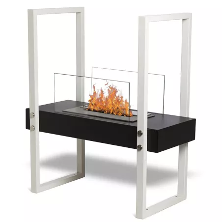 Caminetto con cornice di Aversa Colore Nero