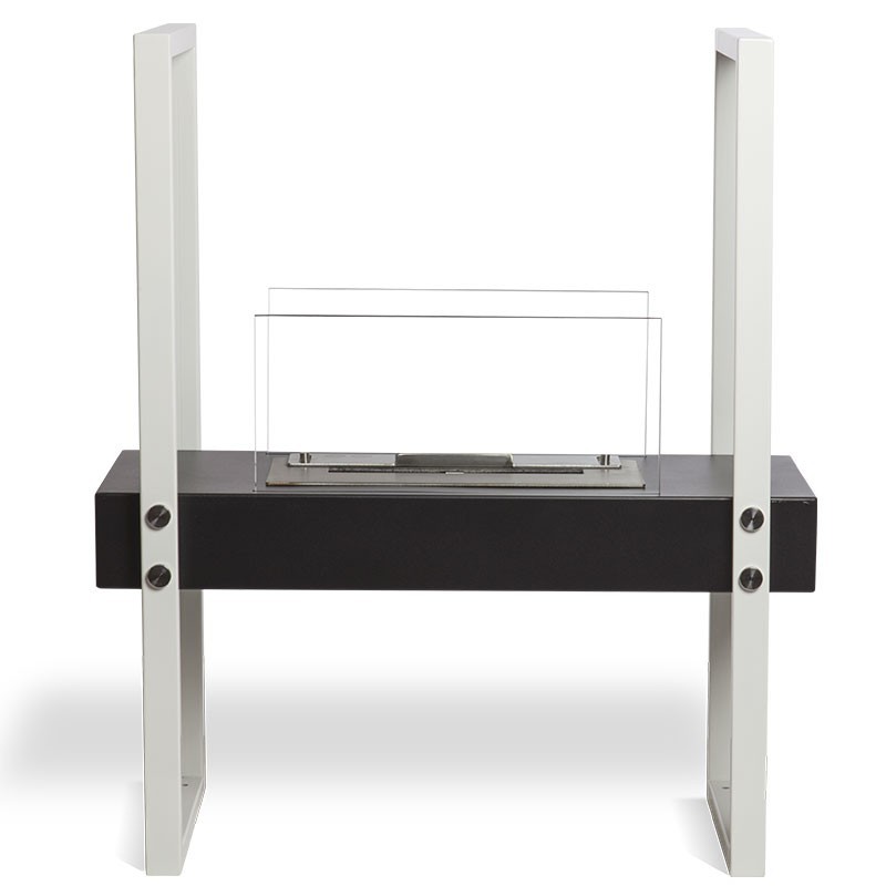 Caminetto con cornice di Aversa Colore Nero