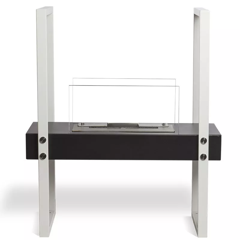 Caminetto con cornice di Aversa Colore Nero