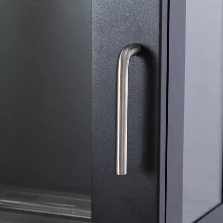 Stufa a legna a imitazione di Casoria Colore Nero
