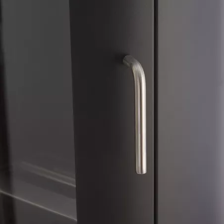 Stufa a legna a etanolo Bari 3 kW Colore Nero