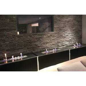 Caminetto a etanolo da 80 cm per caminetti su misura
