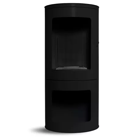 Caminetto Tokyo a libera installazione Colore Nero