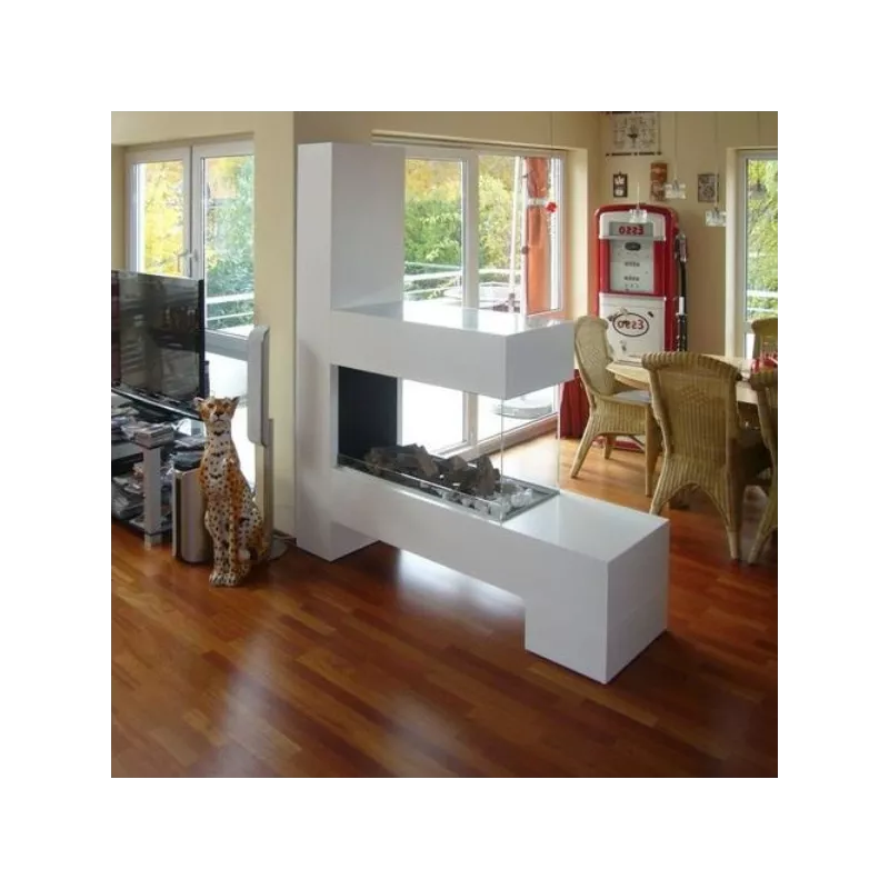 Grande camino Montecarle da 8.000 watt: Wikao Colore Bianco