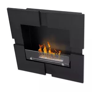 caminetto a etanolo da parete Quattro