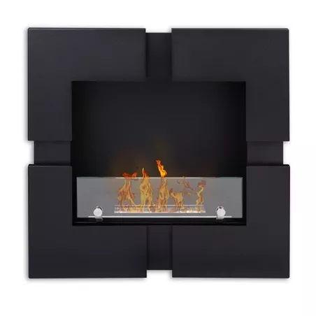 Quattro Caminetto a etanolo : Wikao casa e design Colore Nero