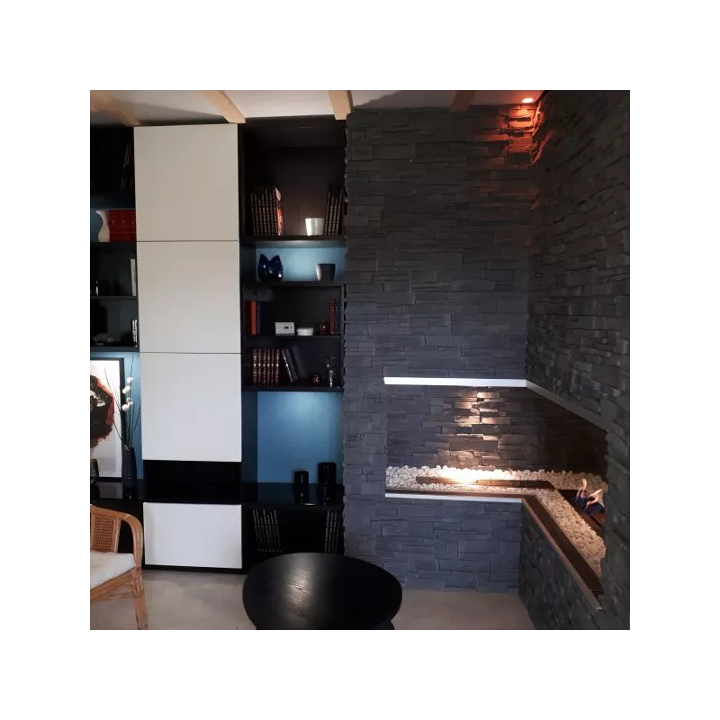 Bruciatore indipendente da 120 cm, bruciatore a etanolo XXL