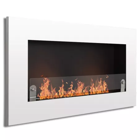 Novo Caminetto a etanolo da parete XS Colore Bianco brillante