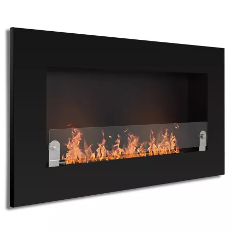Novo Caminetto a etanolo da parete XS Colore Nero