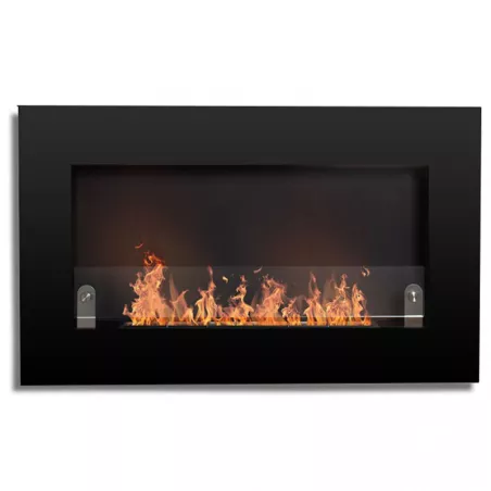 Novo Caminetto a etanolo da parete XS Colore Nero