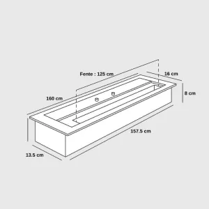 Inserto da 160 cm