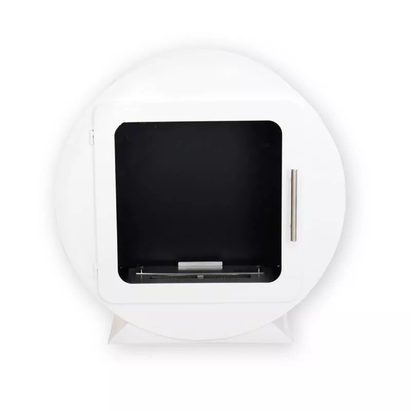 Caminetto cilindrico a etanolo - Ovedia Colore Bianco brillante