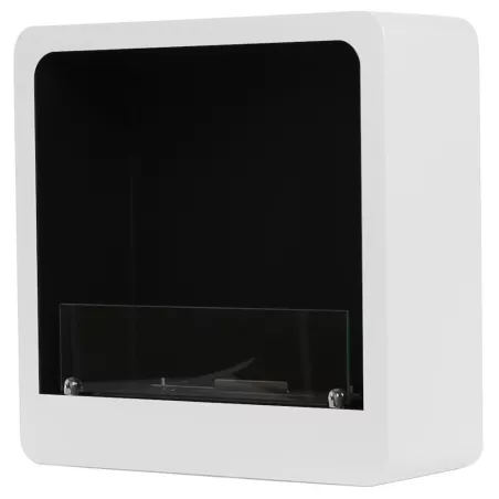 Caminetto a etanolo di design - Arcadia Colore Bianco brillante