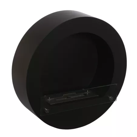 Caminetto rotondo a etanolo Hublo Colore Nero