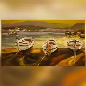 Pittura marina, 80x200 cm