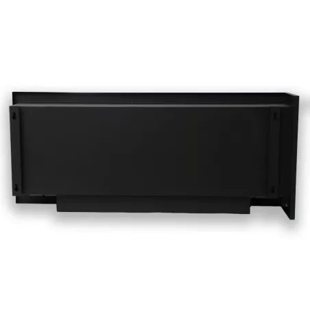 Murcie Caminetto a bioetanolo da incasso XL Colore Nero Apertura Aprire a sinistra