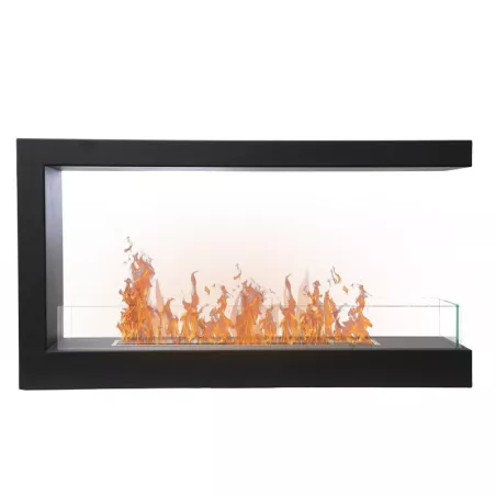Caminetto da incasso Lorca Colore Nero