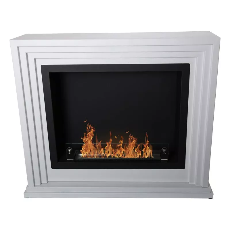 Caminetto MILAZZO Colore Bianco