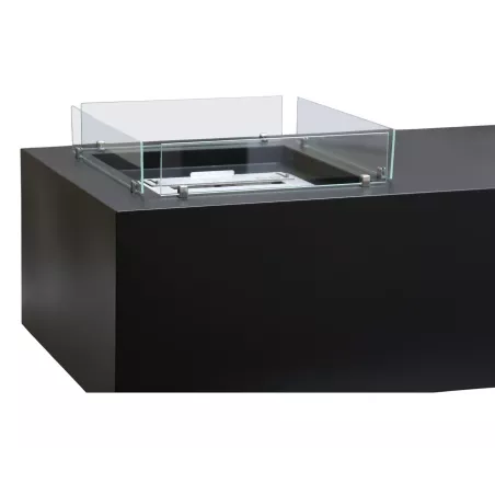 caminetto a bioetanolo amarante Colore Nero