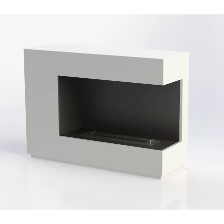 Caminetto a etanolo bianco XXL Colore Bianco brillante