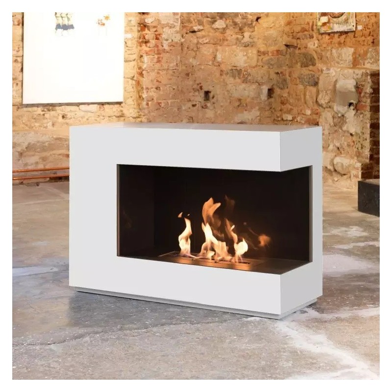 Caminetto a etanolo bianco XXL Colore Bianco brillante