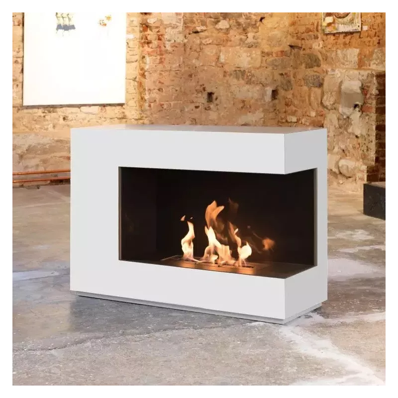 Caminetto a etanolo bianco XXL Colore Bianco brillante