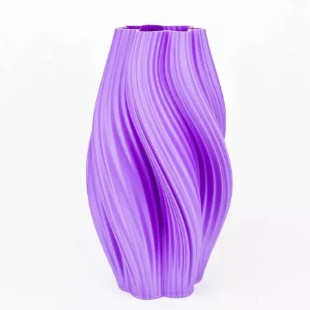 Vaso Curba Ultra deisng Colore Viola Dimensione 20 cm