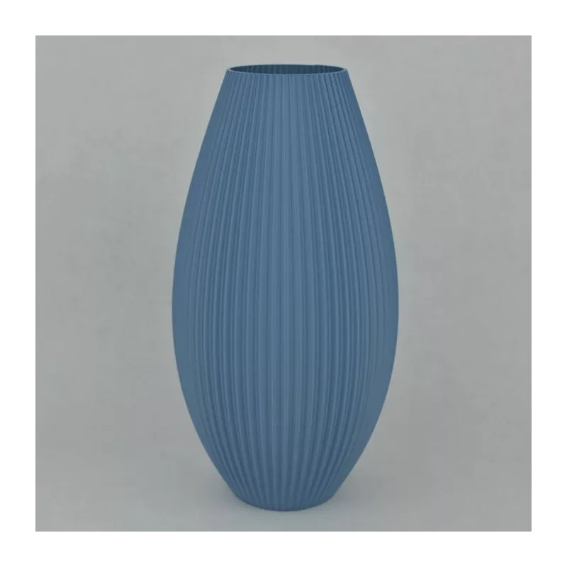 Vaso design Pila Colore Blu Dimensione 15 cm