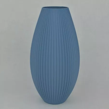 Vaso design Pila Colore Blu Dimensione 15 cm