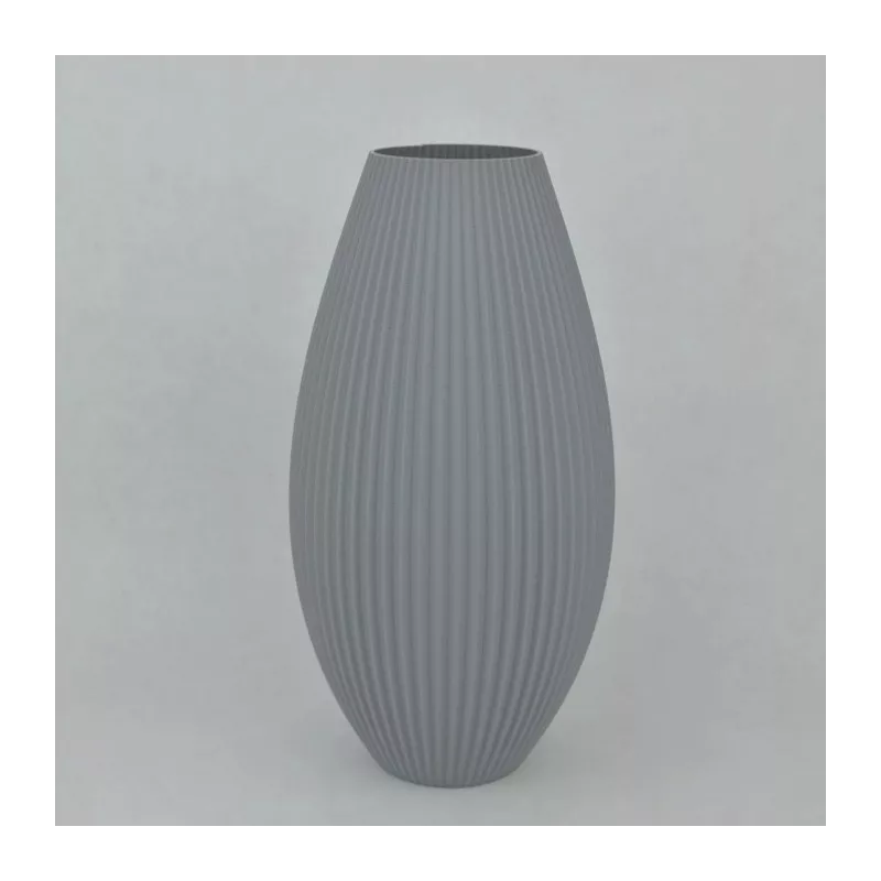 Vaso design Pila Colore Grigio Dimensione 15 cm