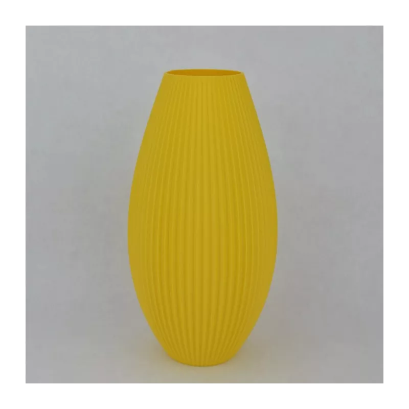 Vaso design Pila Colore Giallo Dimensione 15 cm