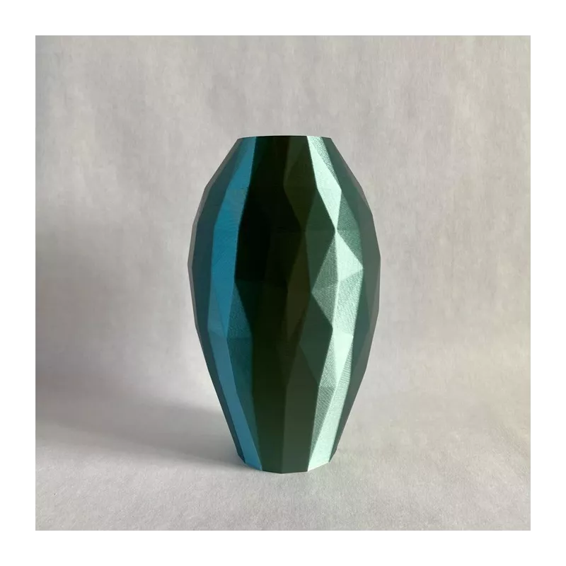 Vaso ovale Curla Colore Verde Dimensione 20 cm