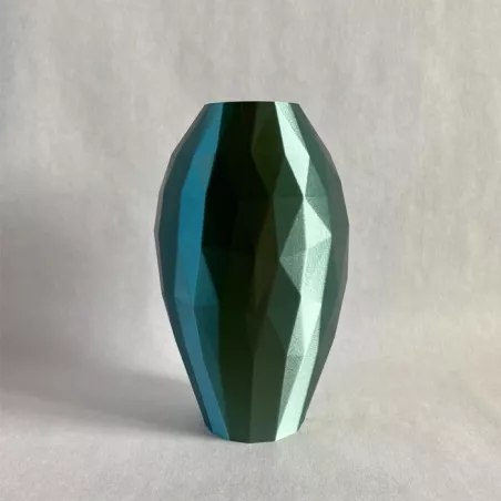 Vaso ovale Curla Colore Verde Dimensione 20 cm