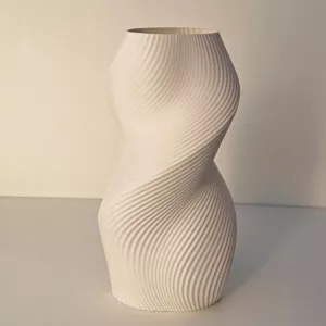 Vaso a forma di spirale