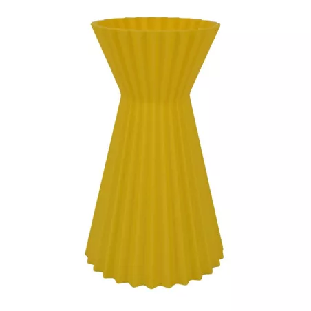 Vaso da cocktail ultra-design Colore Giallo Dimensione 20 cm
