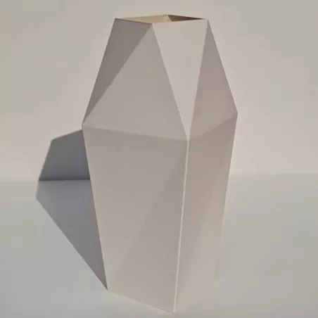 Vaso decorativo Trophy Colore Bianco Dimensione 20 cm