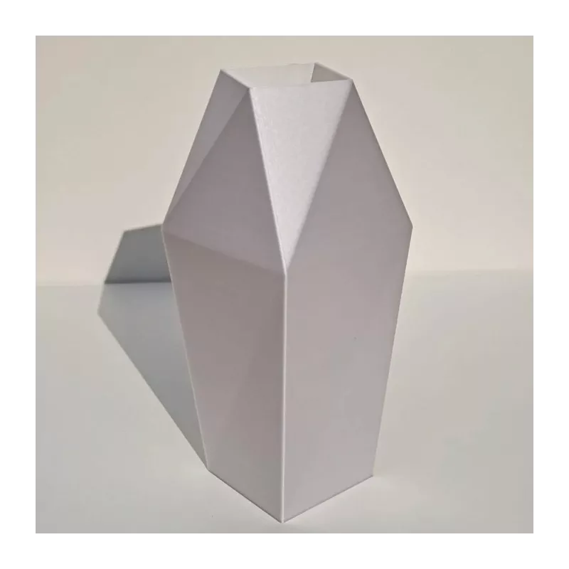 Vaso decorativo Trophy Colore Bianco perla Dimensione 20 cm