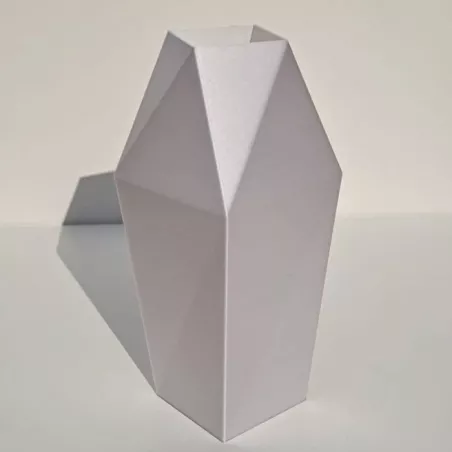 Vaso decorativo Trophy Colore Bianco perla Dimensione 20 cm