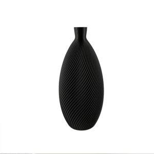 Vaso di design a forma di mandorla