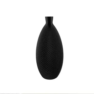Vaso di design a forma di mandorla
