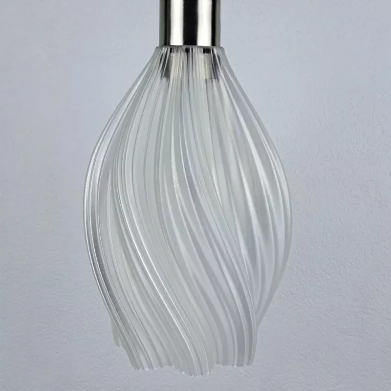 Lampada Curba 3D Dimensione 25 cm
