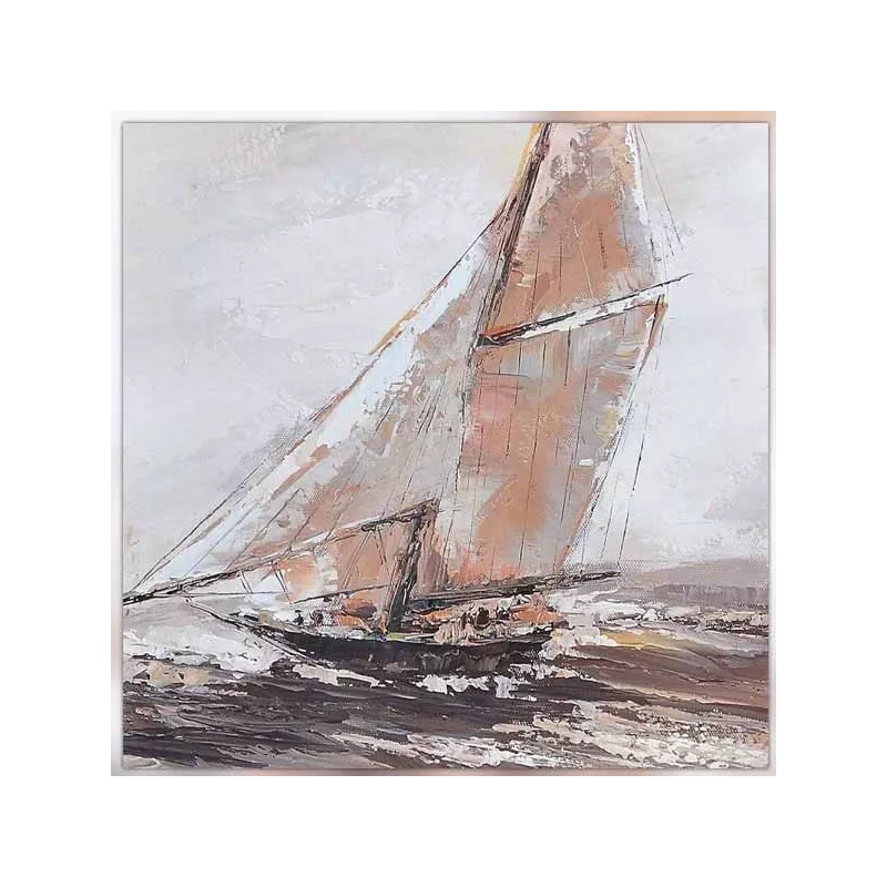 Quadro di barca, tela marina, 80 x 80 cm