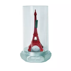 Torre Eiffel Minigus rosso Merci Gustave, altezza 15 cm