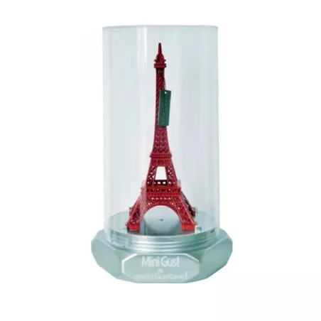 Torre Eiffel Minigus rosso Merci Gustave, altezza 15 cm