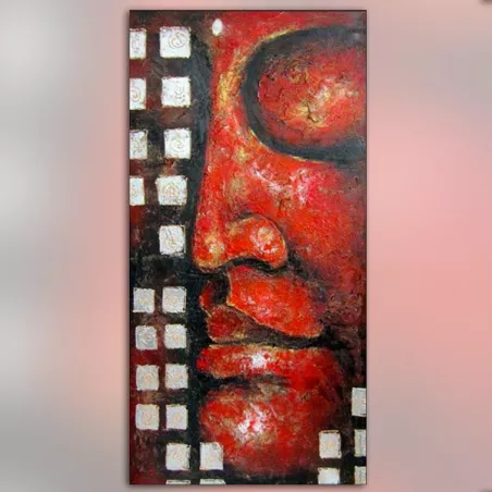 Pittura del Buddha rosso : Wikao casa e design