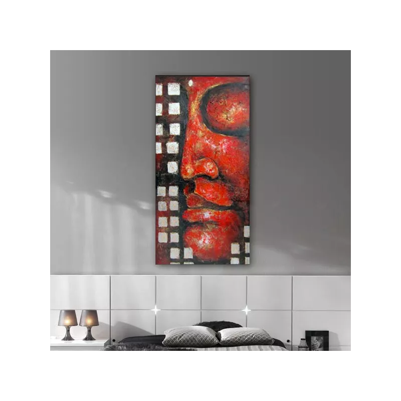Pittura del Buddha rosso : Wikao casa e design