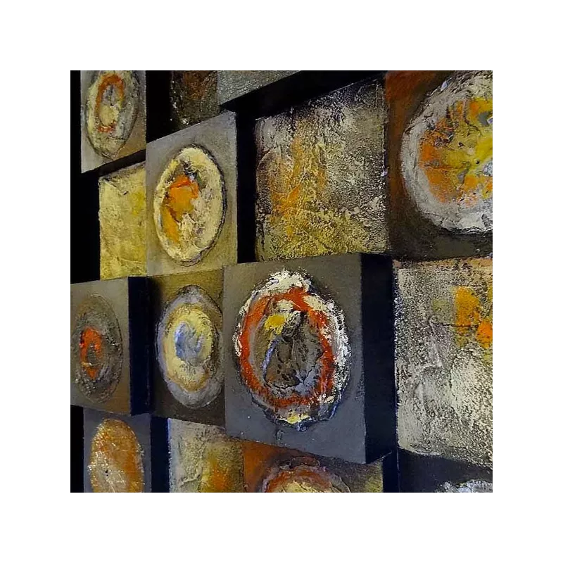 Quadro astratto 3D, 90 x 90 cm