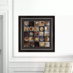 Quadro astratto 3D, 90 x 90 cm